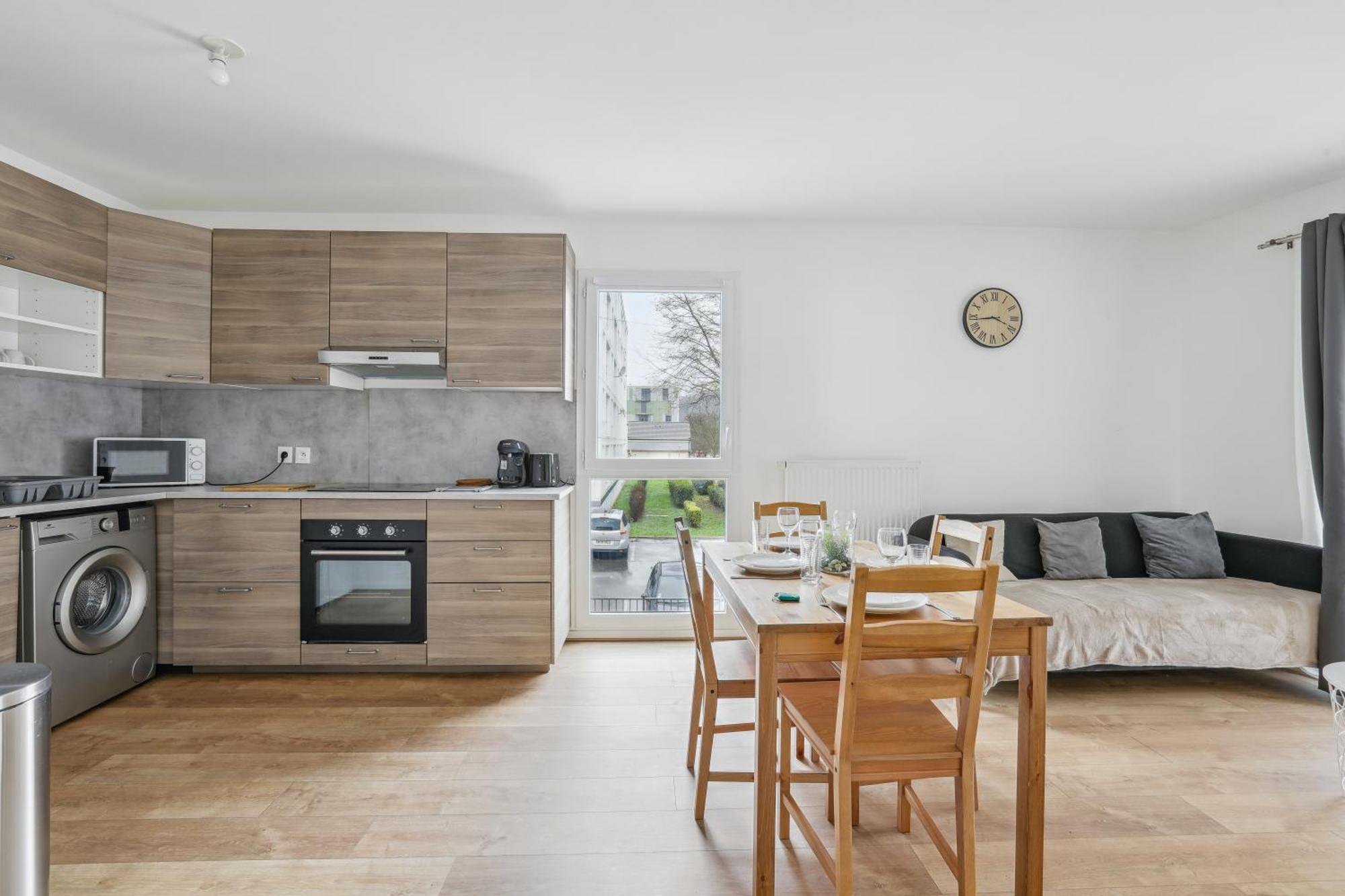 Chic Apart With Terace And Parking Apartment Rouen Exterior photo